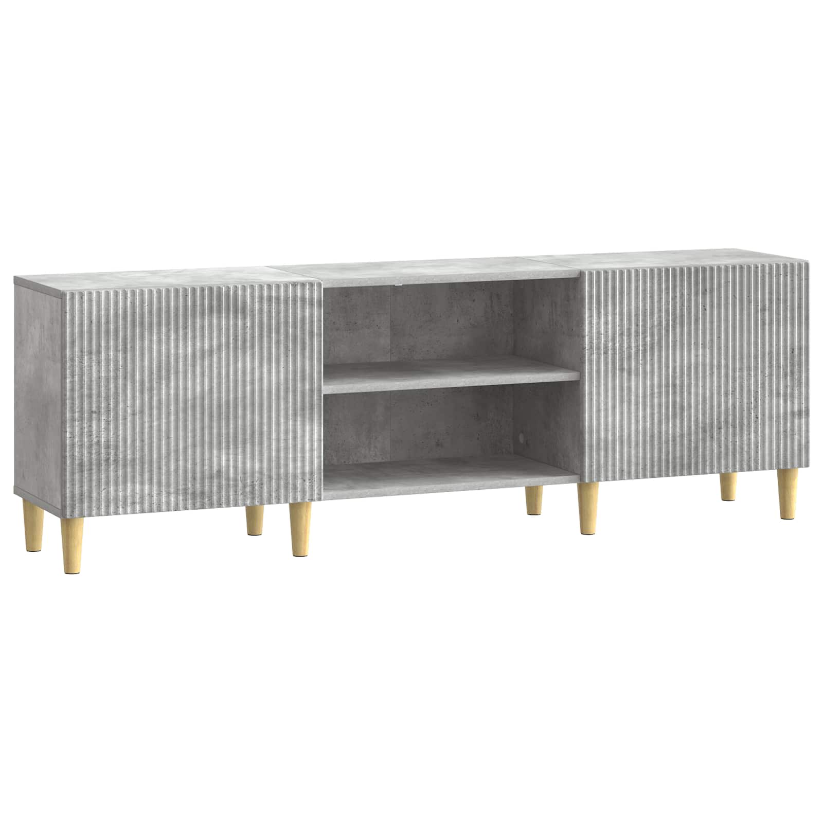 Mobile TV Grigio Cemento 150 x 31 x 50 cm Legno ingegnerizzato | homemem39