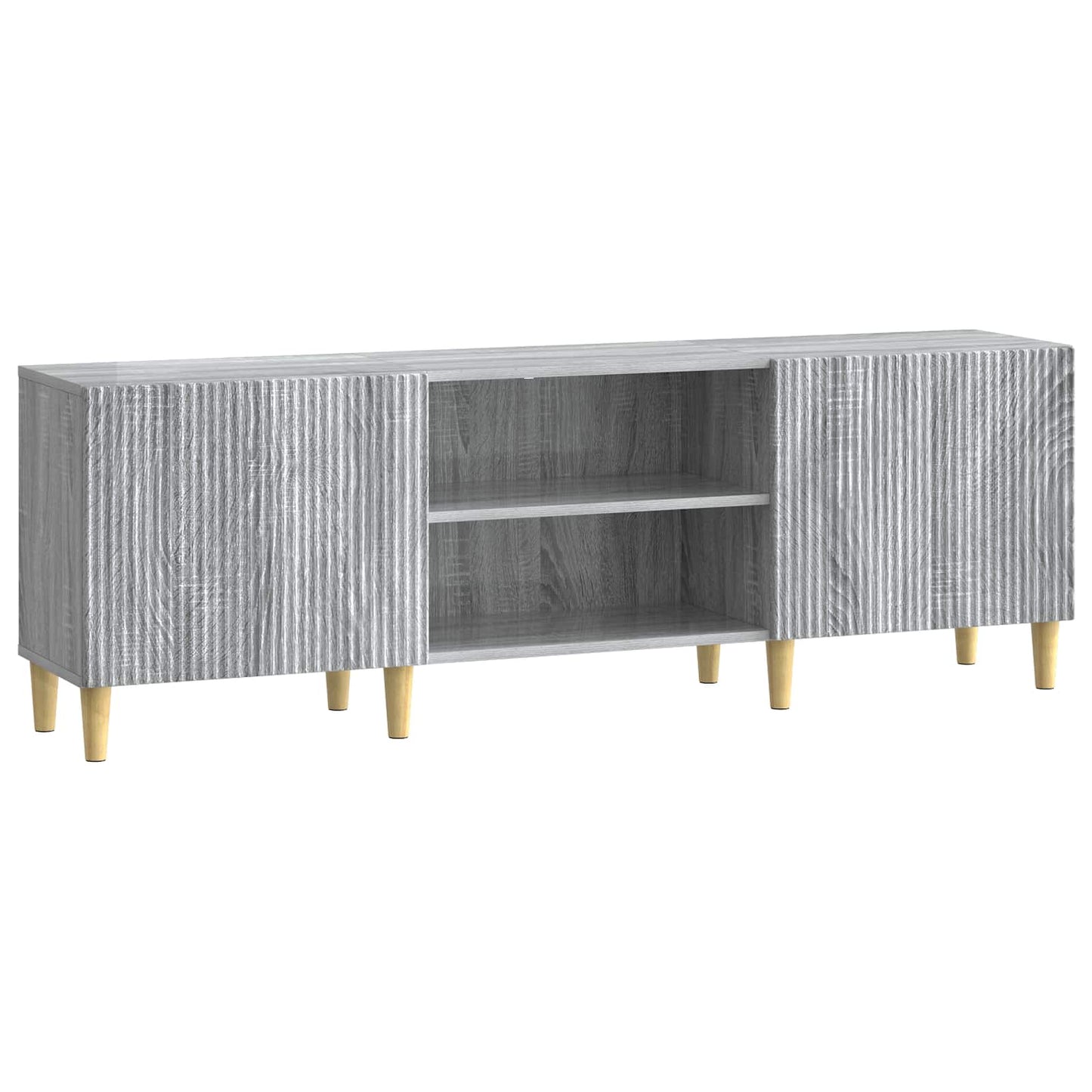Mobile TV Grigio Sonoma 150 x 31 x 50 cm Legno ingegnerizzato | homemem39