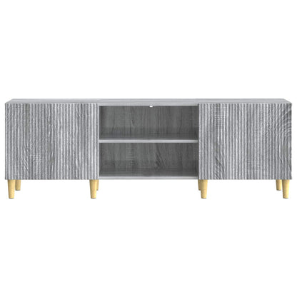 Mobile TV Grigio Sonoma 150 x 31 x 50 cm Legno ingegnerizzato | homemem39