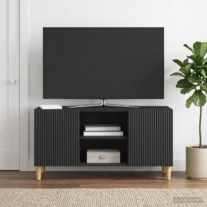 Mobile TV Nero 102 x 34,5 x 50 cm Legno ingegnerizzato