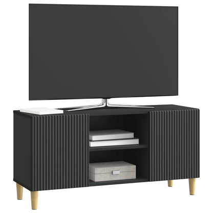 Mobile TV Nero 102 x 34,5 x 50 cm Legno ingegnerizzato