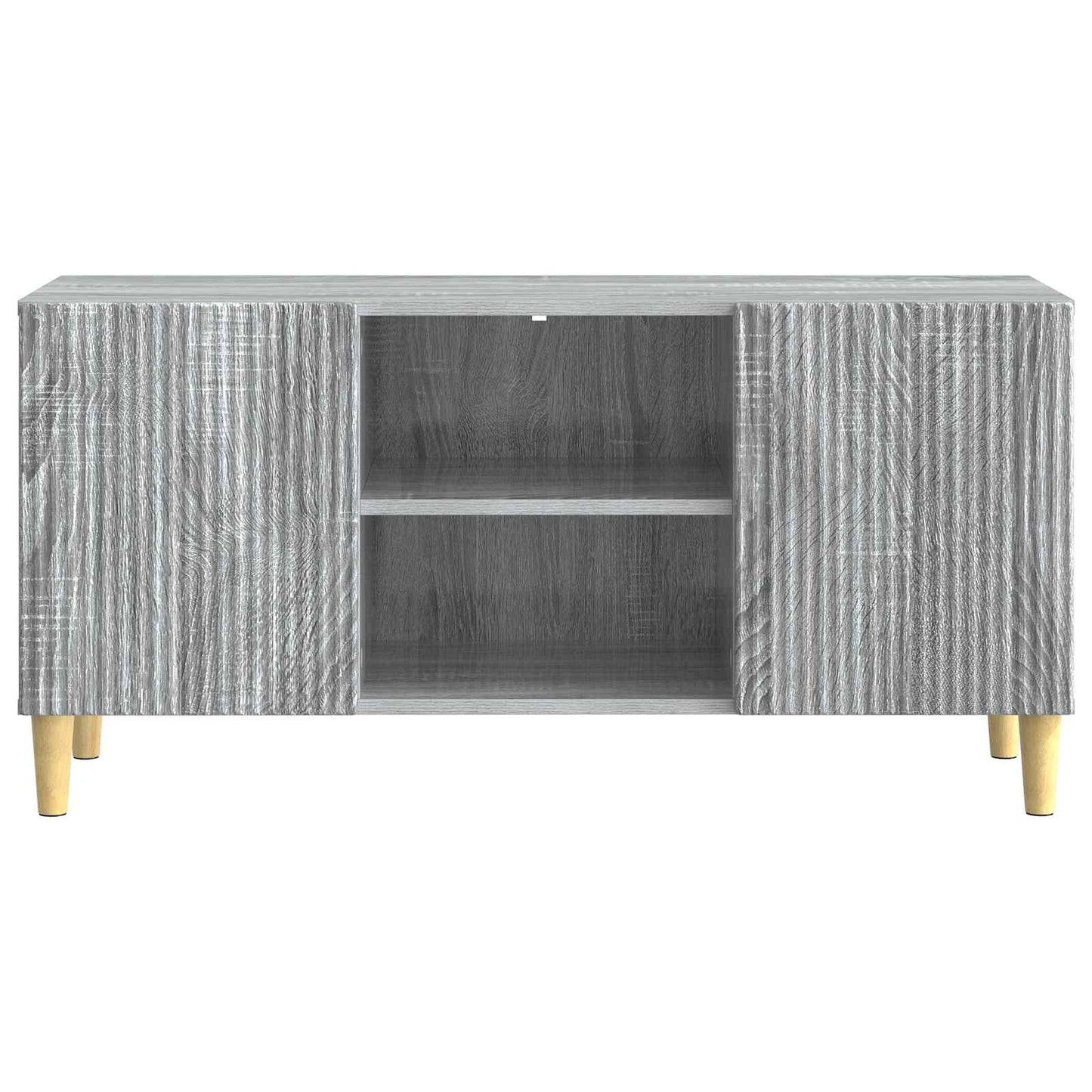 Mobile TV Grigio Sonoma 102 x 34,5 x 50 cm Legno ingegnerizzato | homemem39