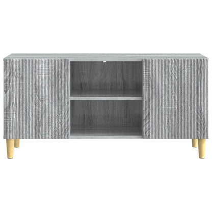 Mobile TV Grigio Sonoma 102 x 34,5 x 50 cm Legno ingegnerizzato | homemem39