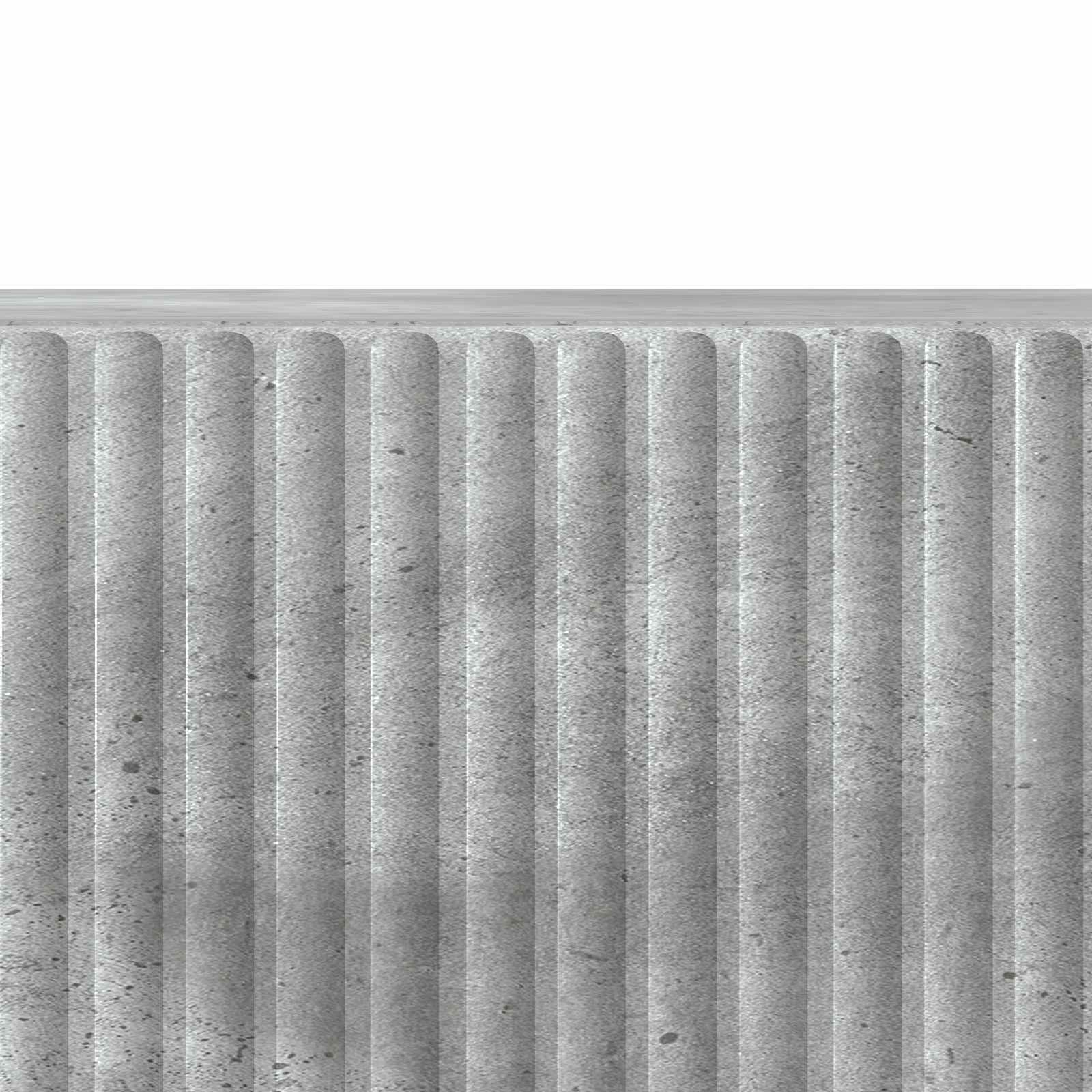 Mobile TV con cassetto Grigio Cemento 147 x 34,5 x 30 cm | homemem39