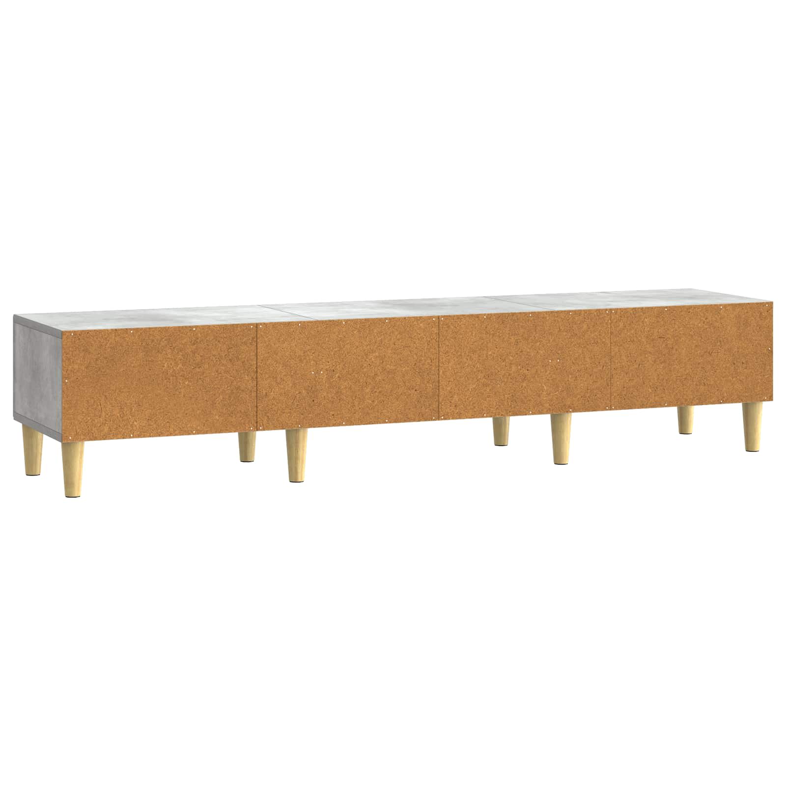 Mobile TV con cassetto Grigio Cemento 147 x 34,5 x 30 cm | homemem39