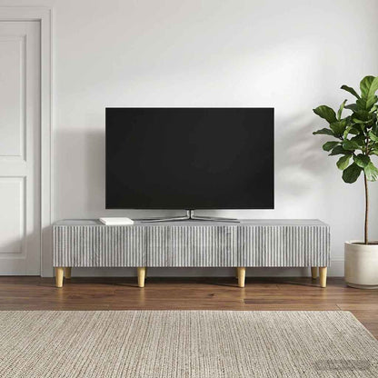 Mobile TV Grigio Sonoma 147 x 34,5 x 30 cm Legno ingegnerizzato