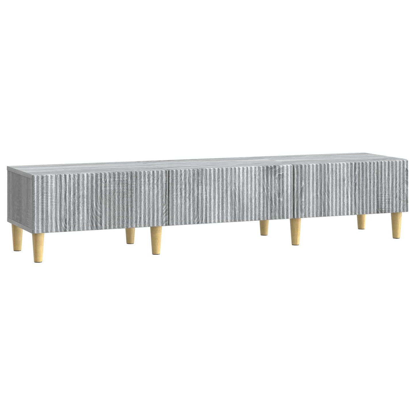 Mobile TV Grigio Sonoma 147 x 34,5 x 30 cm Legno ingegnerizzato | homemem39