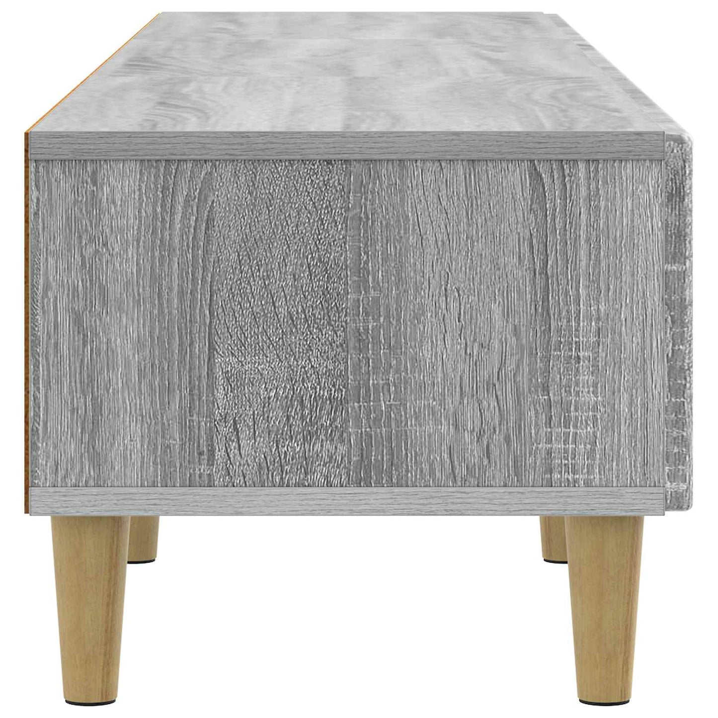 Mobile TV Grigio Sonoma 147 x 34,5 x 30 cm Legno ingegnerizzato | homemem39