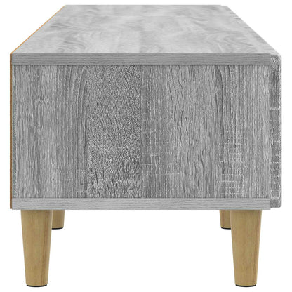 Mobile TV Grigio Sonoma 147 x 34,5 x 30 cm Legno ingegnerizzato | homemem39