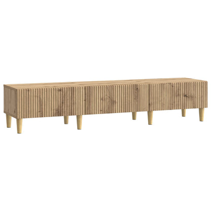 Mobile TV con cassetto Rovere Artigianale 147 x 34,5 x 30 cm