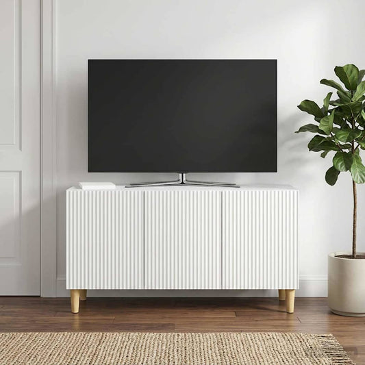 Mobile TV Bianco 99 x 34,5 x 50 cm Legno ingegnerizzato