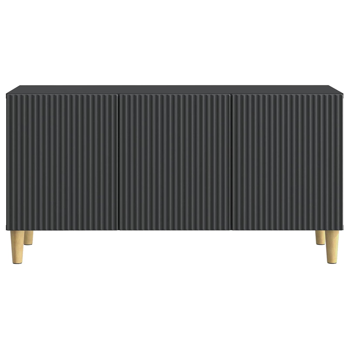 Mobile TV Nero 99 x 34,5 x 50 cm Legno ingegnerizzato
