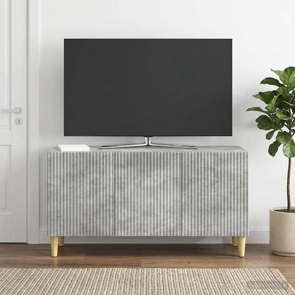 Mobile TV Grigio Cemento 99 x 34,5 x 50 cm Legno ingegnerizzato