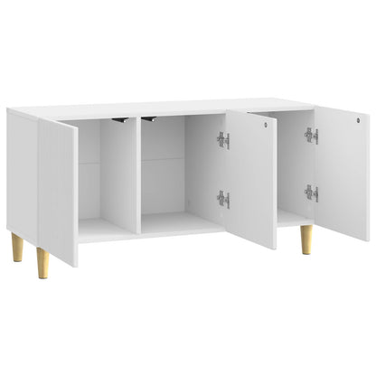 Mobile TV Bianco Lucido 99 x 34,5 x 50 cm Legno ingegnerizzato | homemem39
