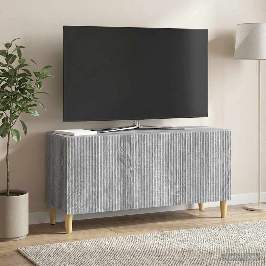 Mobile TV Grigio Sonoma 99 x 34,5 x 50 cm Legno ingegnerizzato