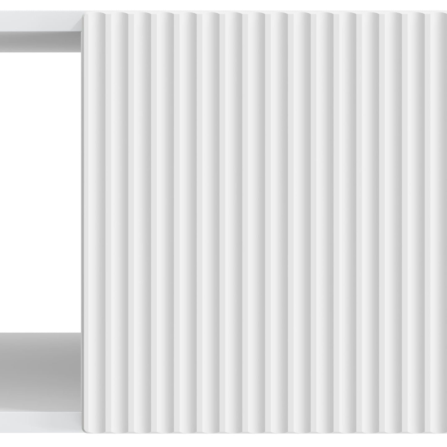 Tavolino da salotto Bianco 90 x 50 x 40 cm Legno ingegnerizzato | homemem39