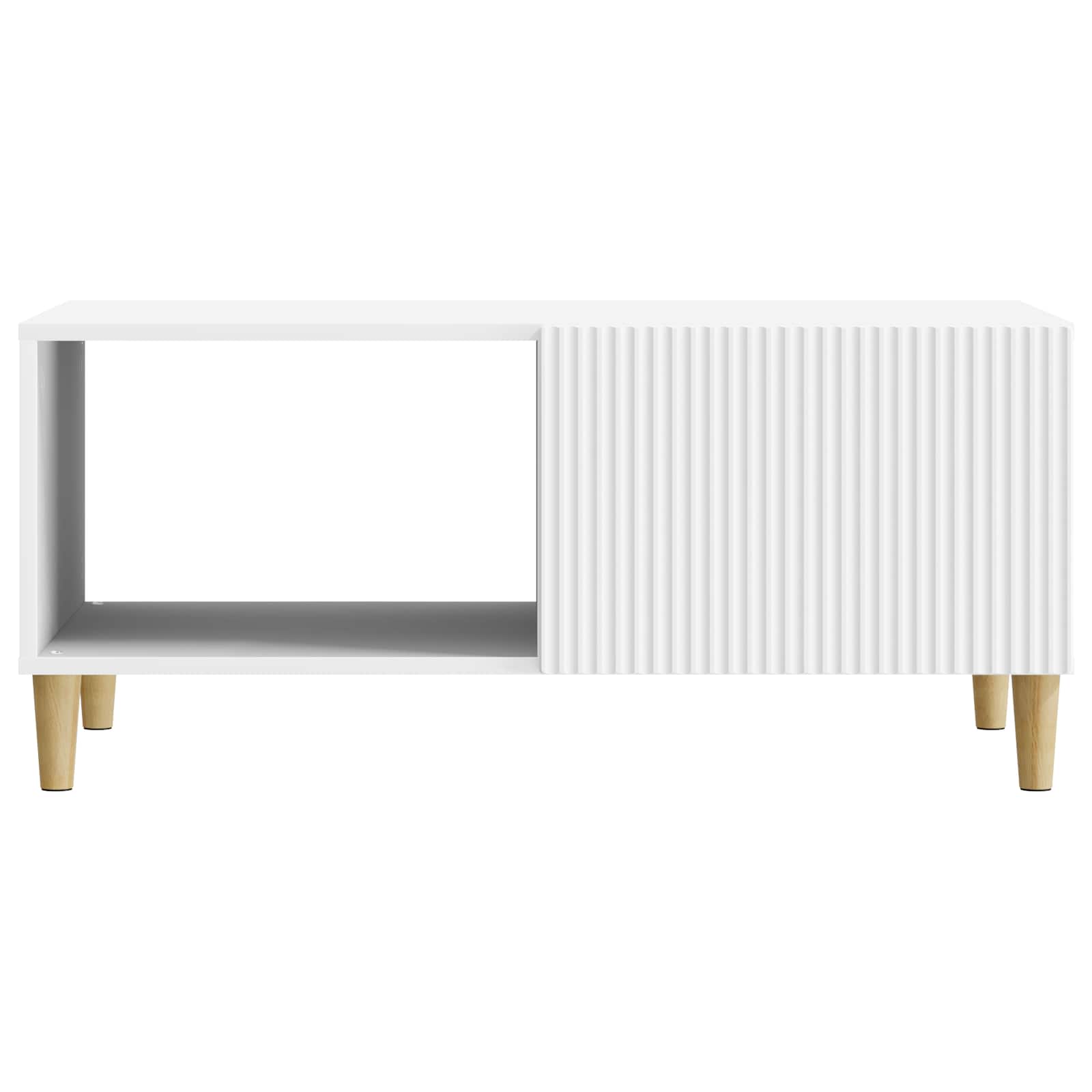Tavolino da salotto Bianco 90 x 50 x 40 cm Legno ingegnerizzato | homemem39