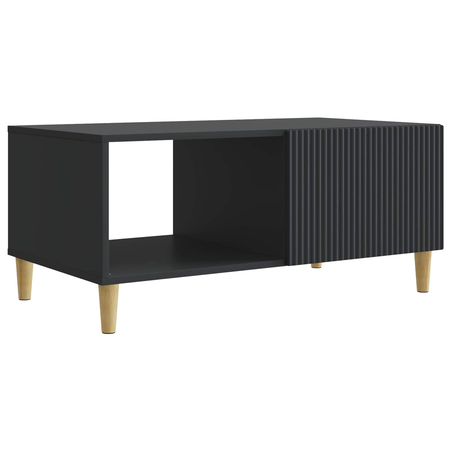Tavolino da salotto Nero 90 x 50 x 40 cm Legno ingegnerizzato | homemem39