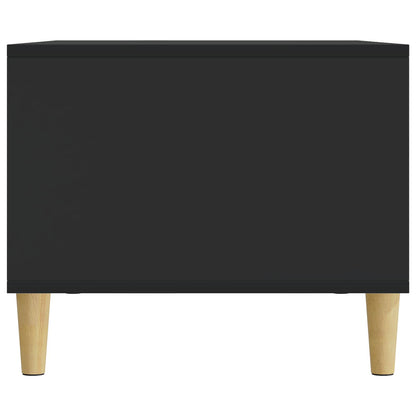Tavolino da salotto Nero 90 x 50 x 40 cm Legno ingegnerizzato | homemem39