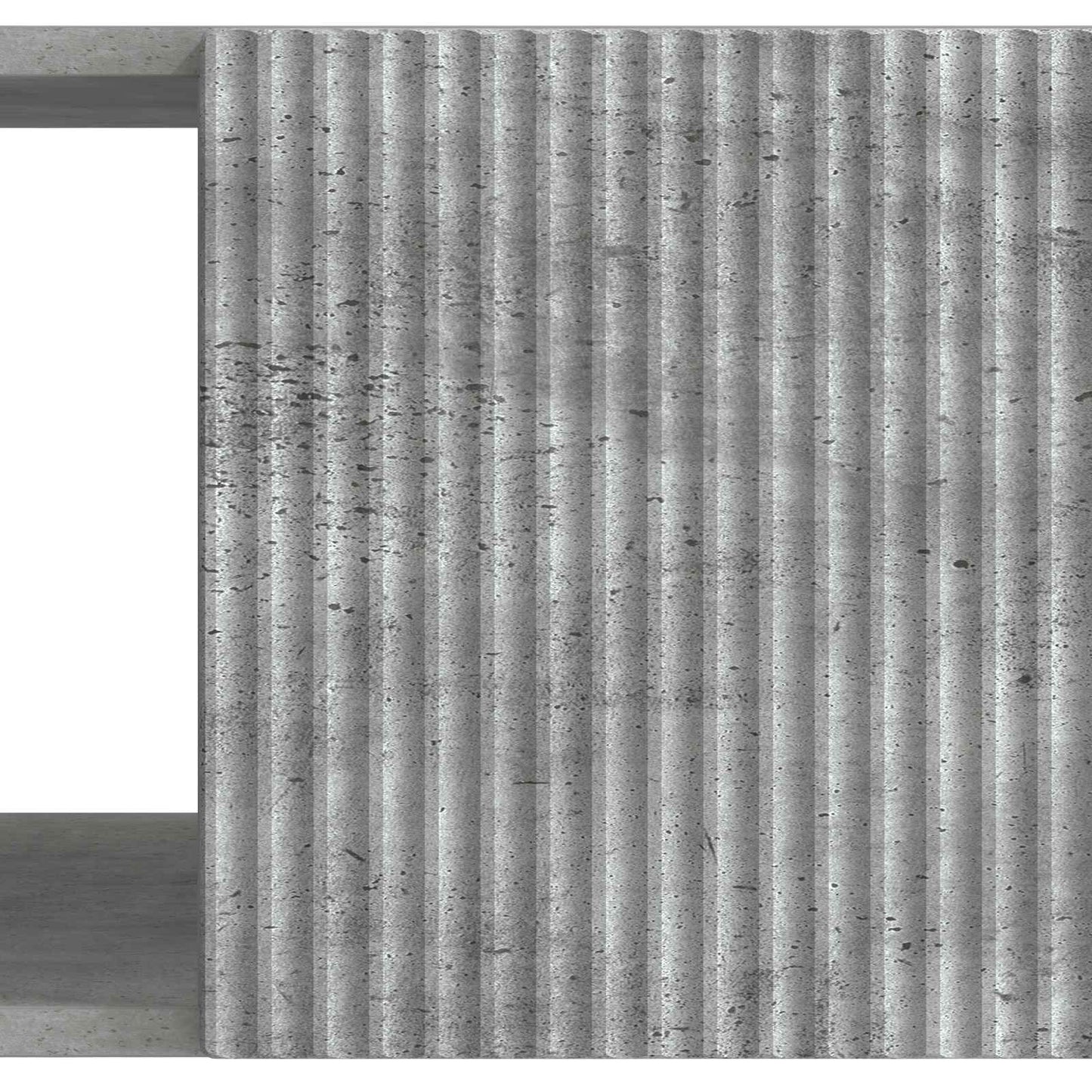 Tavolino da salotto Grigio Cemento 90 x 50 x 40 cm | homemem39