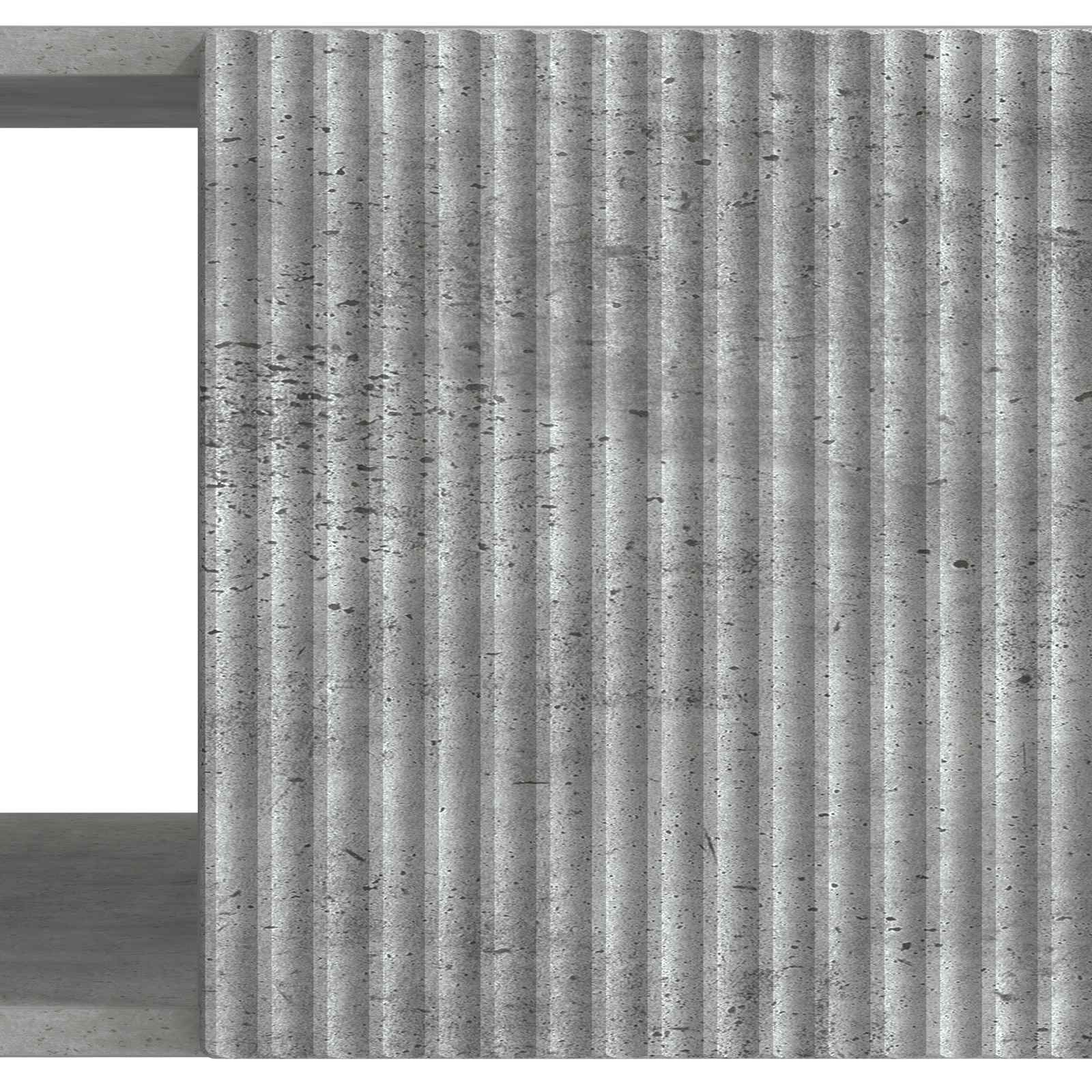 Tavolino da salotto Grigio Cemento 90 x 50 x 40 cm | homemem39