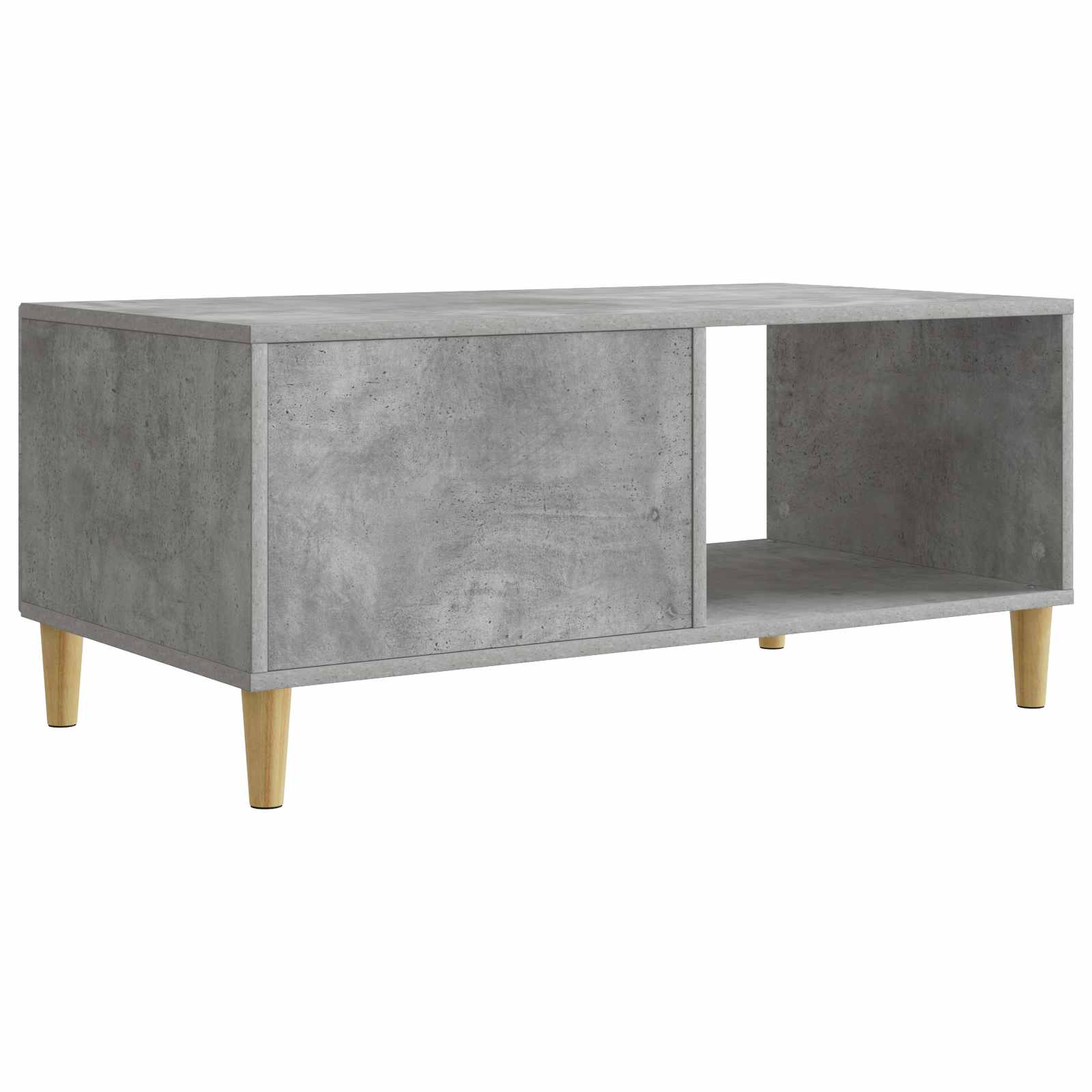Tavolino da salotto Grigio Cemento 90 x 50 x 40 cm | homemem39