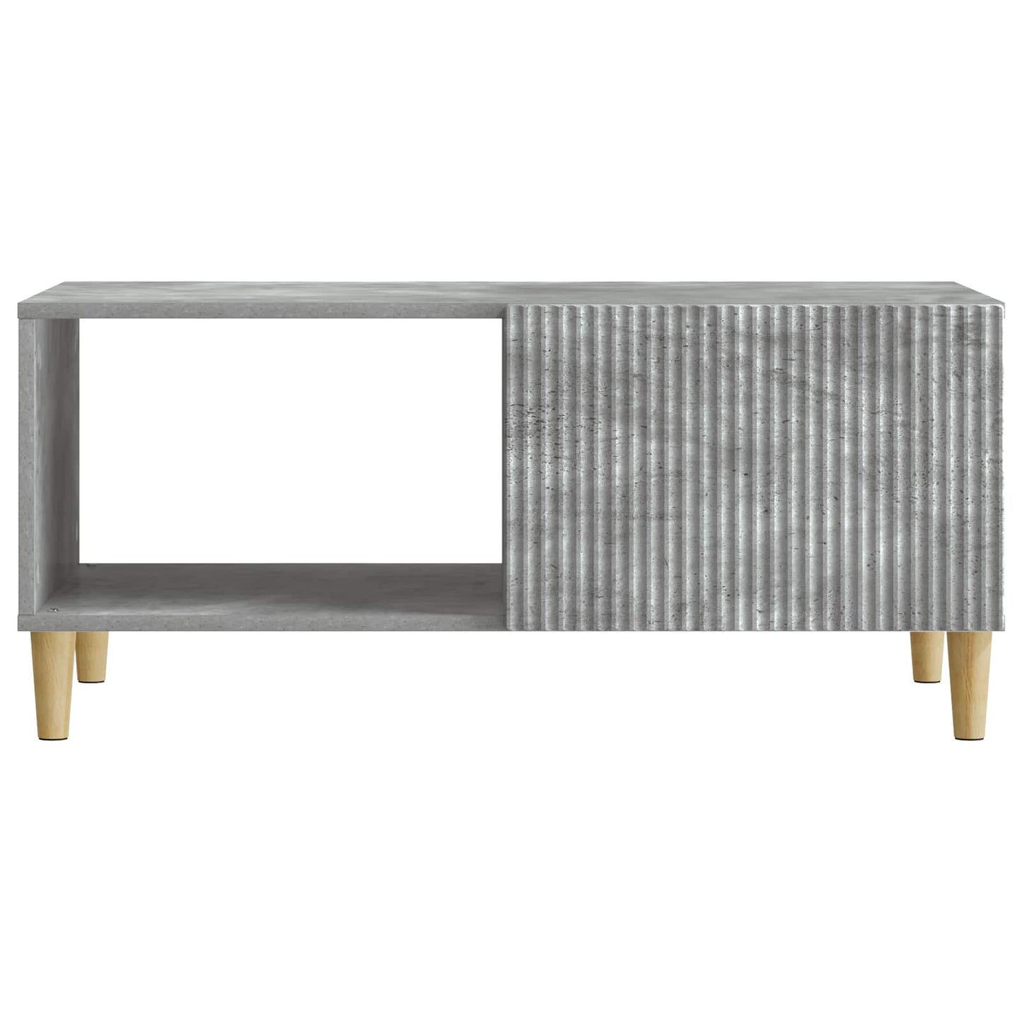 Tavolino da salotto Grigio Cemento 90 x 50 x 40 cm | homemem39