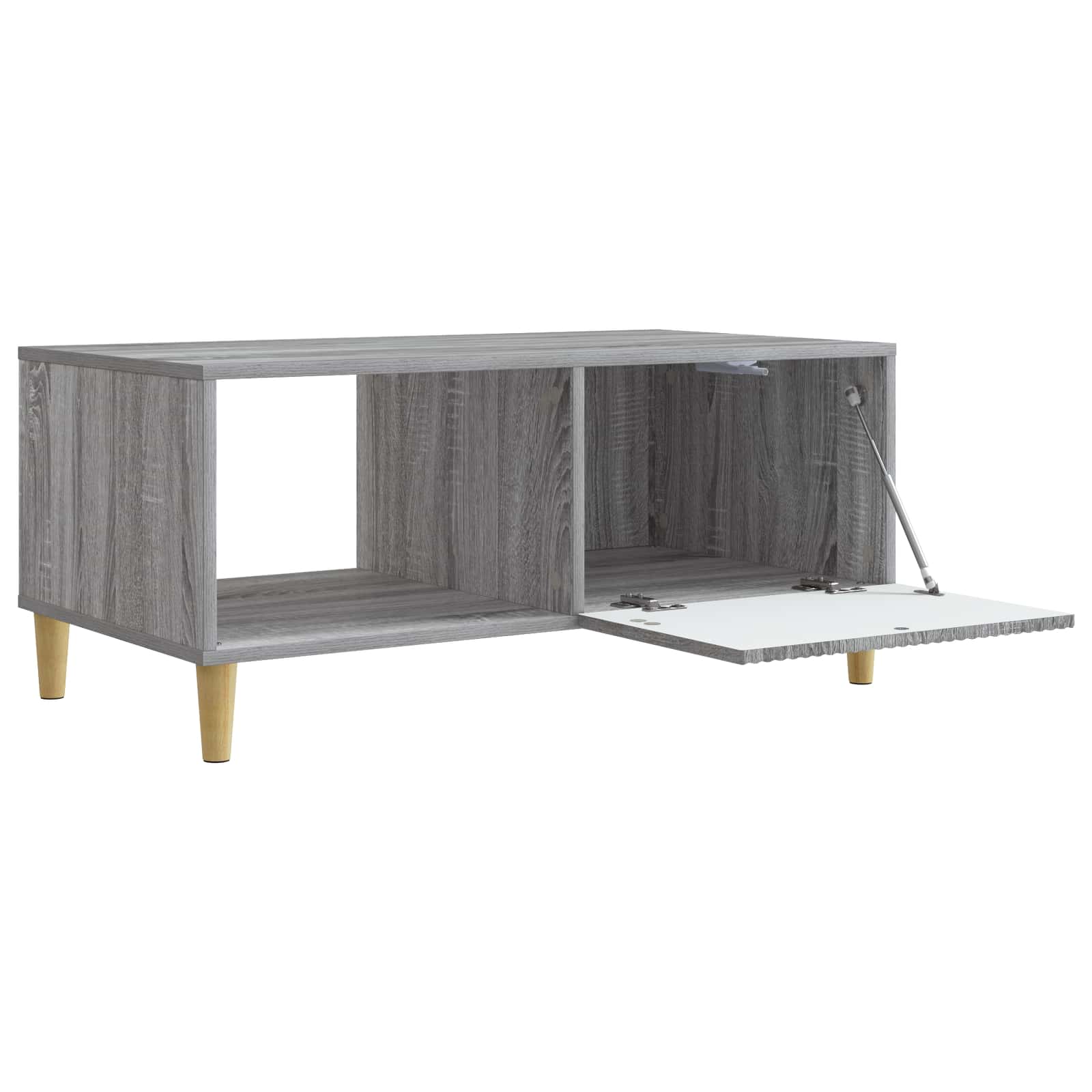 Tavolino da salotto Grigio Sonoma 90 x 50 x 40 cm | homemem39
