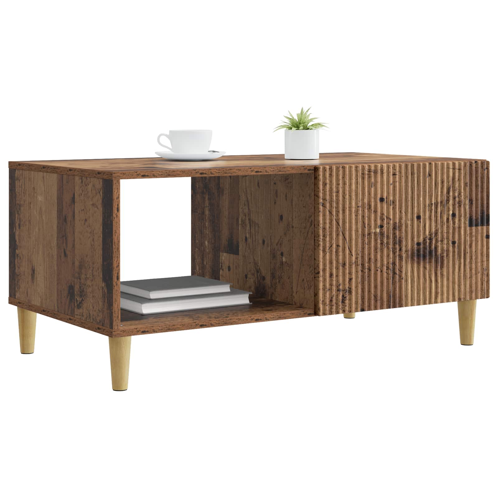 Tavolino da salotto Legno antico 90 x 50 x 40 cm | homemem39