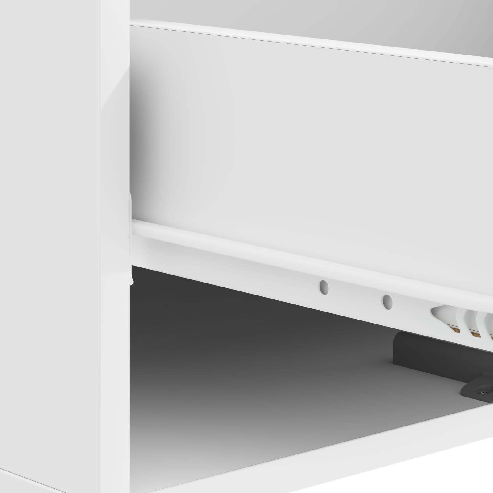 Tavolino da salotto Bianco 49 x 50 x 40 cm Legno ingegnerizzato | homemem39
