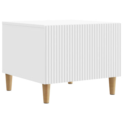 Tavolino da salotto Bianco 49 x 50 x 40 cm Legno ingegnerizzato | homemem39