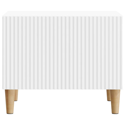 Tavolino da salotto Bianco 49 x 50 x 40 cm Legno ingegnerizzato | homemem39