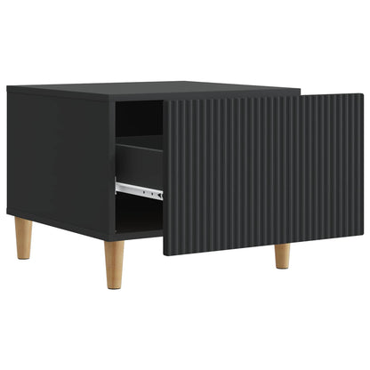 Tavolino da salotto Nero 49 x 50 x 40 cm Legno ingegnerizzato | homemem39