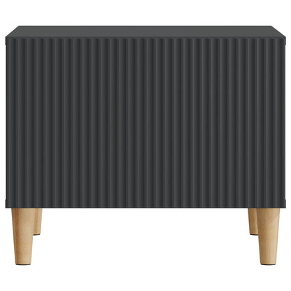 Tavolino da salotto Nero 49 x 50 x 40 cm Legno ingegnerizzato | homemem39