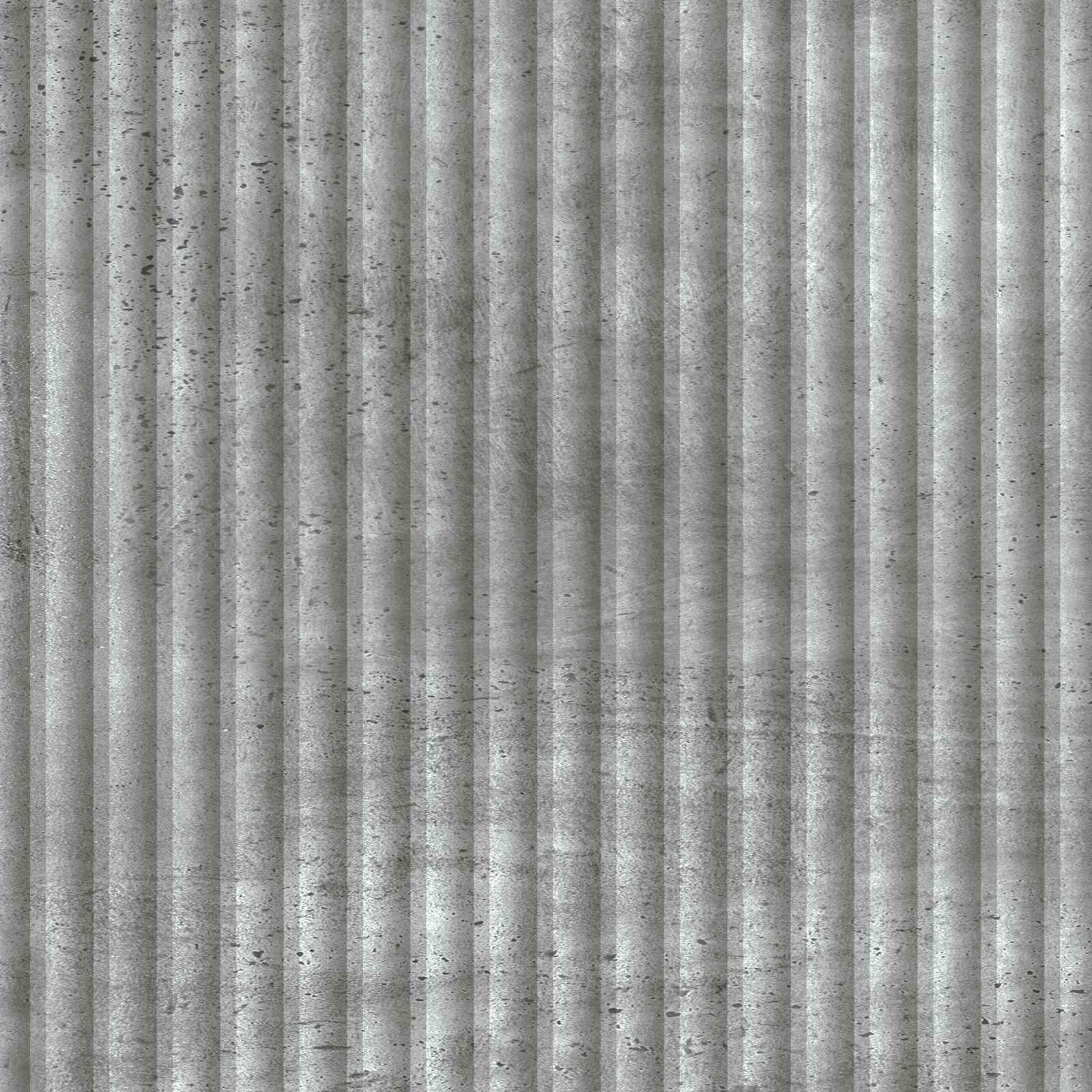 Tavolino da salotto con cassetto Grigio Cemento 49 x 50 x 40 cm | homemem39