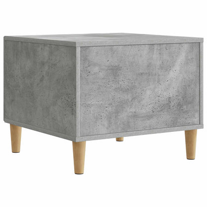 Tavolino da salotto con cassetto Grigio Cemento 49 x 50 x 40 cm | homemem39