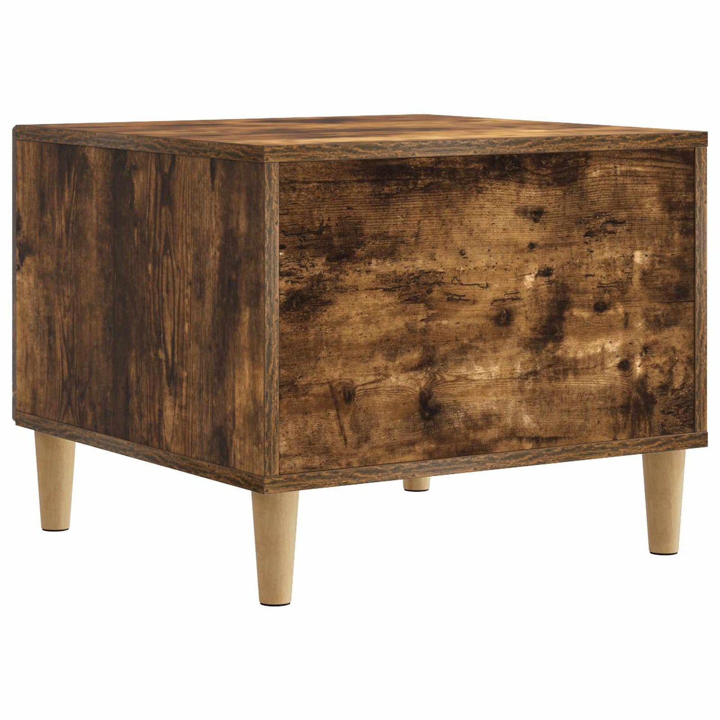 Tavolino da salotto con cassetto Rovere Fumo 49 x 50 x 40 cm | homemem39