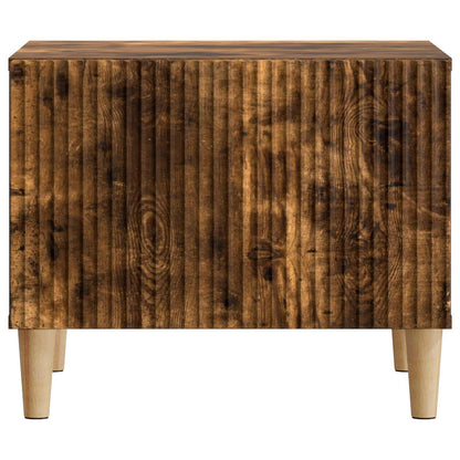 Tavolino da salotto con cassetto Rovere Fumo 49 x 50 x 40 cm | homemem39