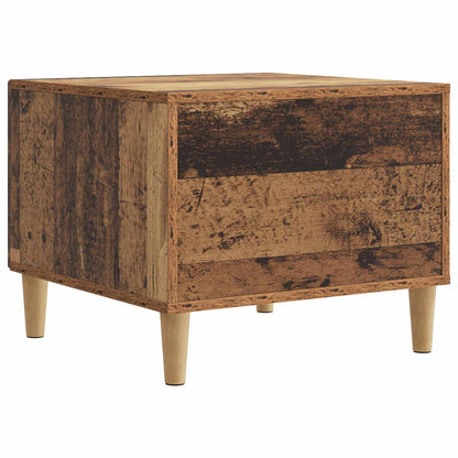 Tavolino da salotto con cassetto Legno antico 49 x 50 x 40 cm | homemem39