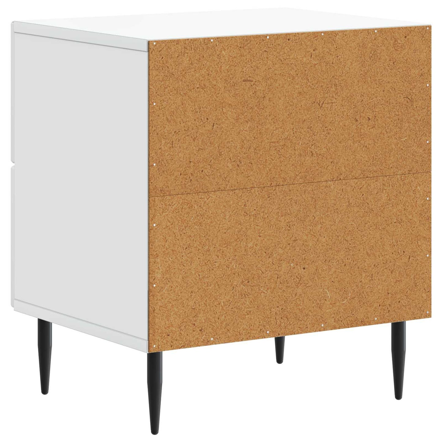 Armadio da Notte con cassetto Bianco 43 x 34,5 x 47,5 cm | homemem39