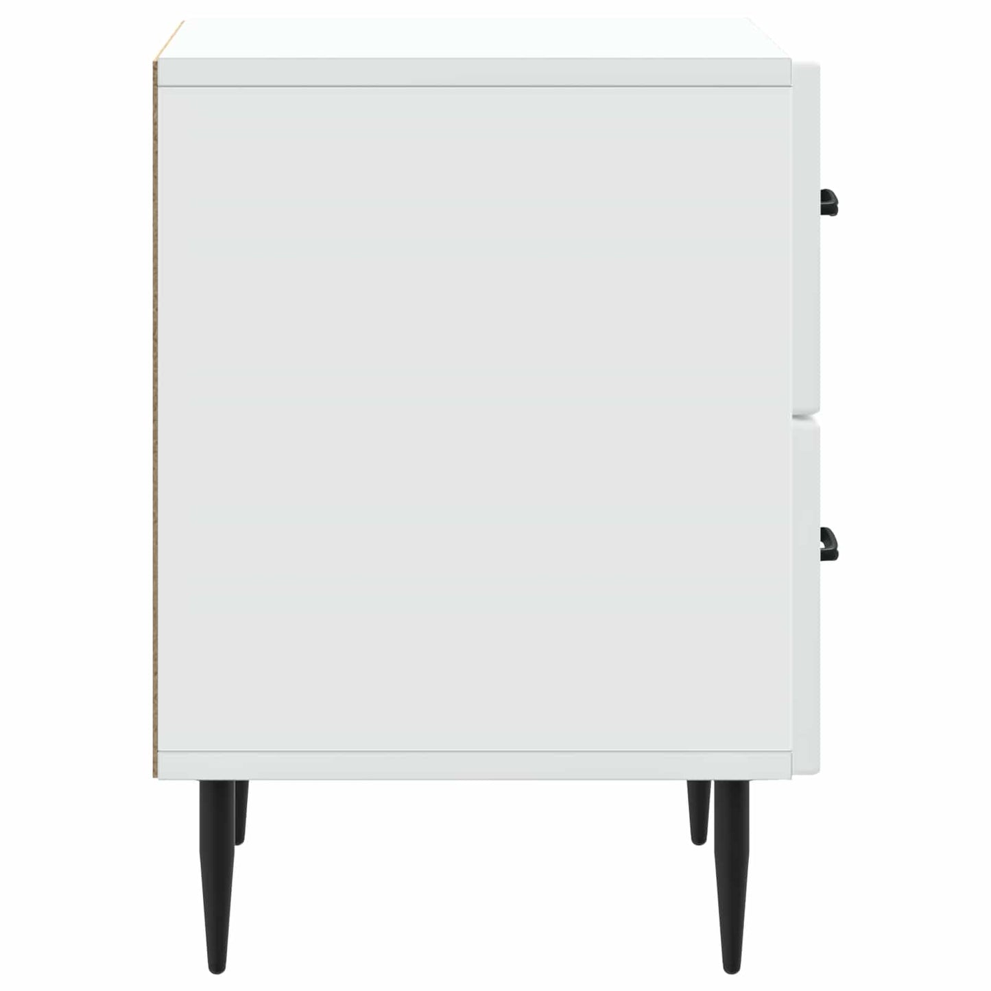 Armadio da Notte con cassetto Bianco 43 x 34,5 x 47,5 cm | homemem39