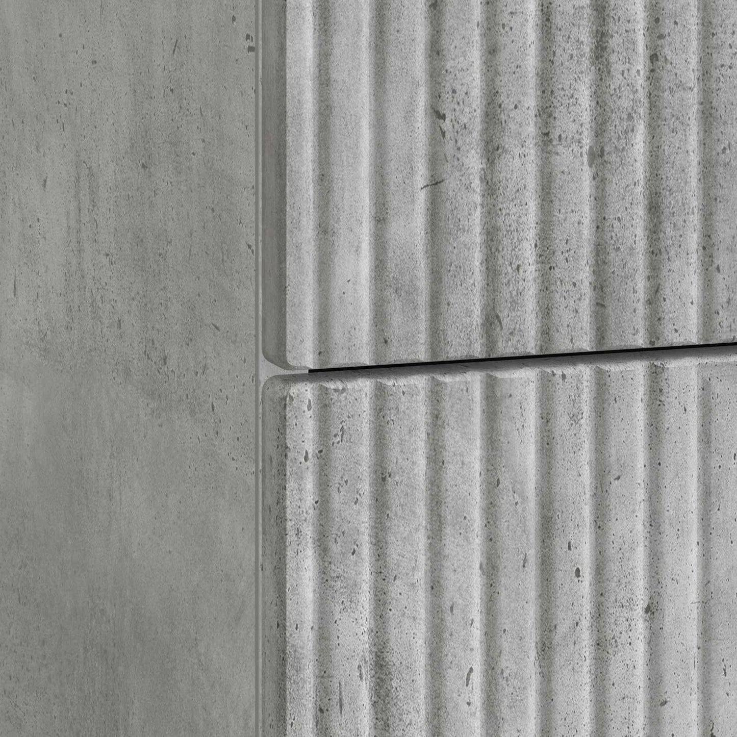 Armadio da Notte con cassetto Grigio Cemento 43 x 41 x 66,5 cm | homemem39