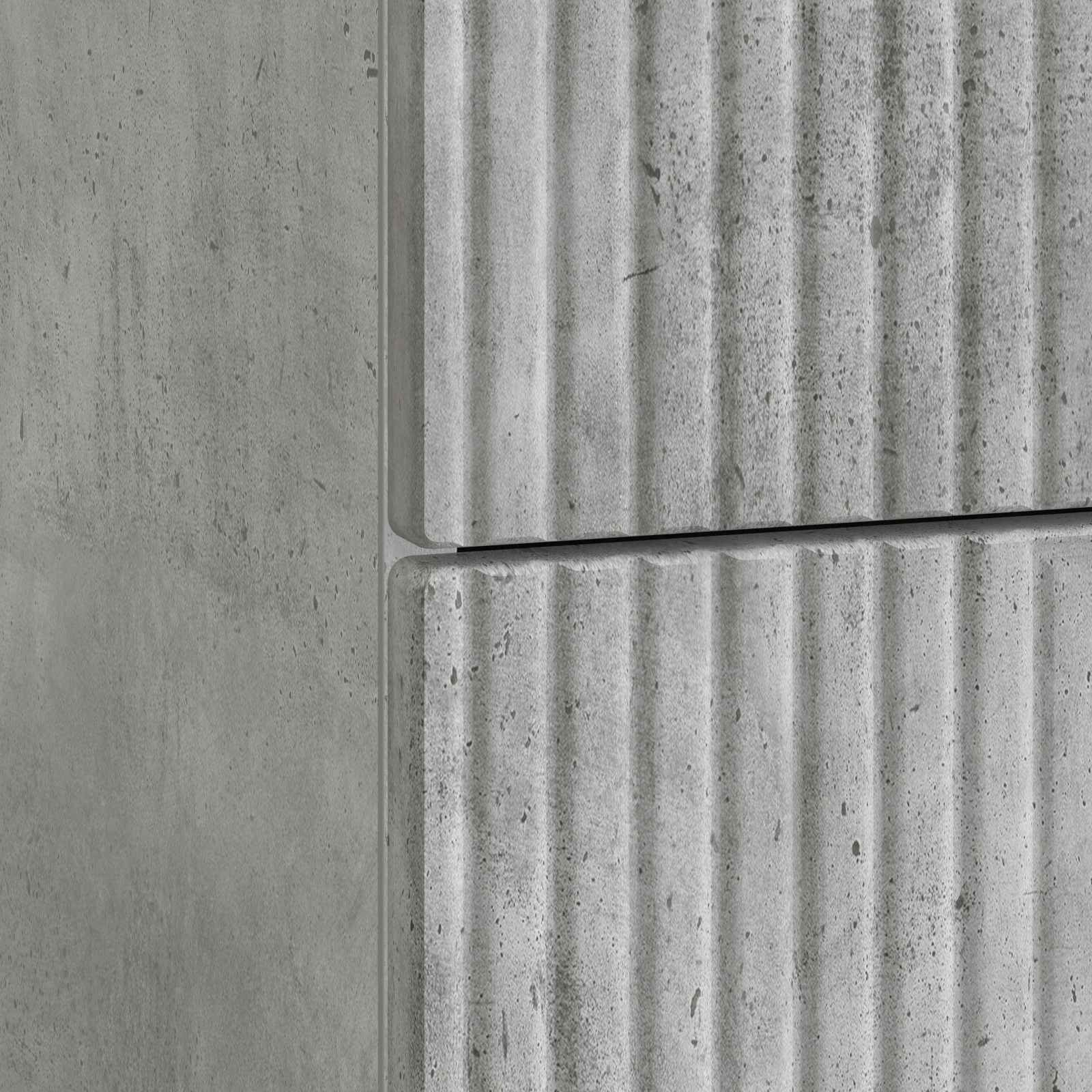 Armadio da Notte con cassetto Grigio Cemento 43 x 41 x 66,5 cm | homemem39