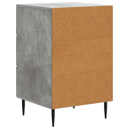 Armadio da Notte con cassetto Grigio Cemento 43 x 41 x 66,5 cm | homemem39