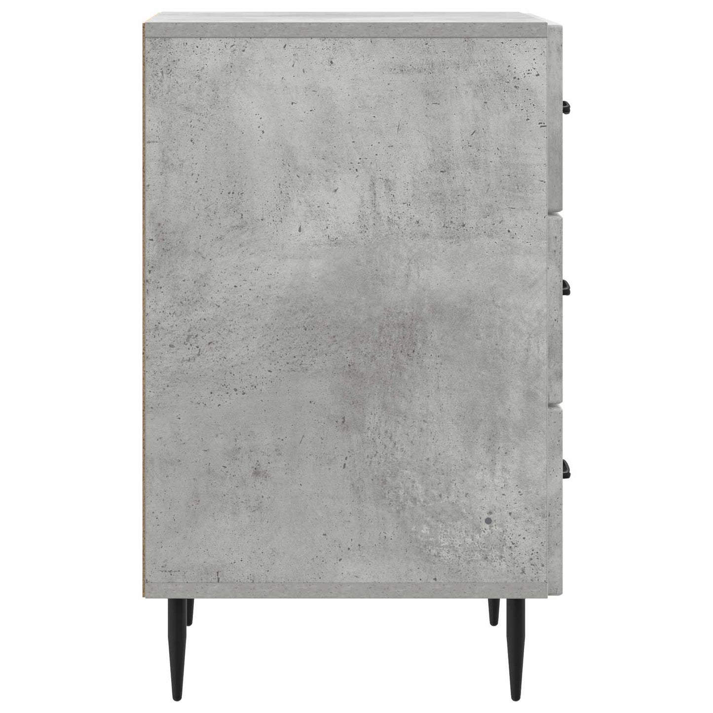Armadio da Notte con cassetto Grigio Cemento 43 x 41 x 66,5 cm | homemem39