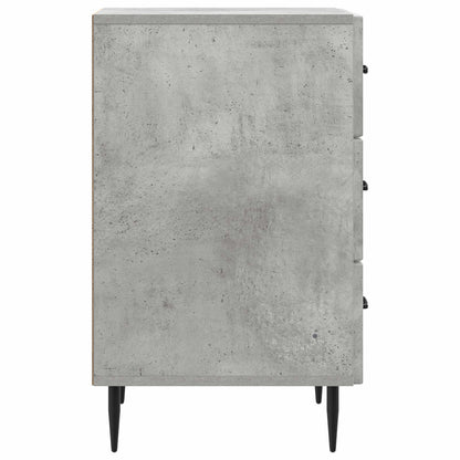 Armadio da Notte con cassetto Grigio Cemento 43 x 41 x 66,5 cm | homemem39