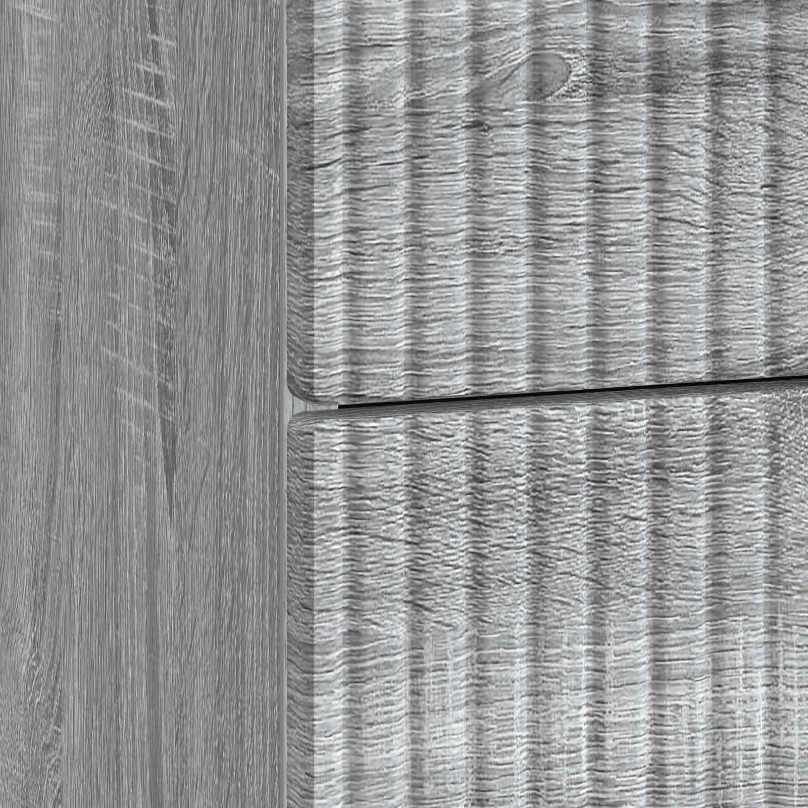 Armadio da Notte con cassetto Grigio Sonoma 43 x 41 x 66,5 cm | homemem39