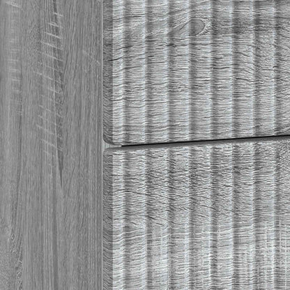 Armadio da Notte con cassetto Grigio Sonoma 43 x 41 x 66,5 cm | homemem39
