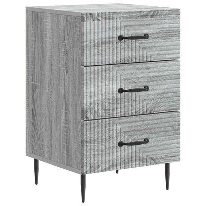 Armadio da Notte con cassetto Grigio Sonoma 43 x 41 x 66,5 cm | homemem39