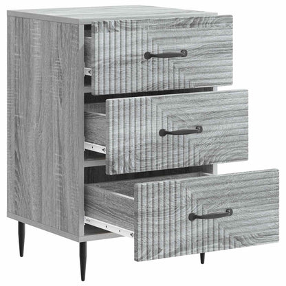 Armadio da Notte con cassetto Grigio Sonoma 43 x 41 x 66,5 cm | homemem39